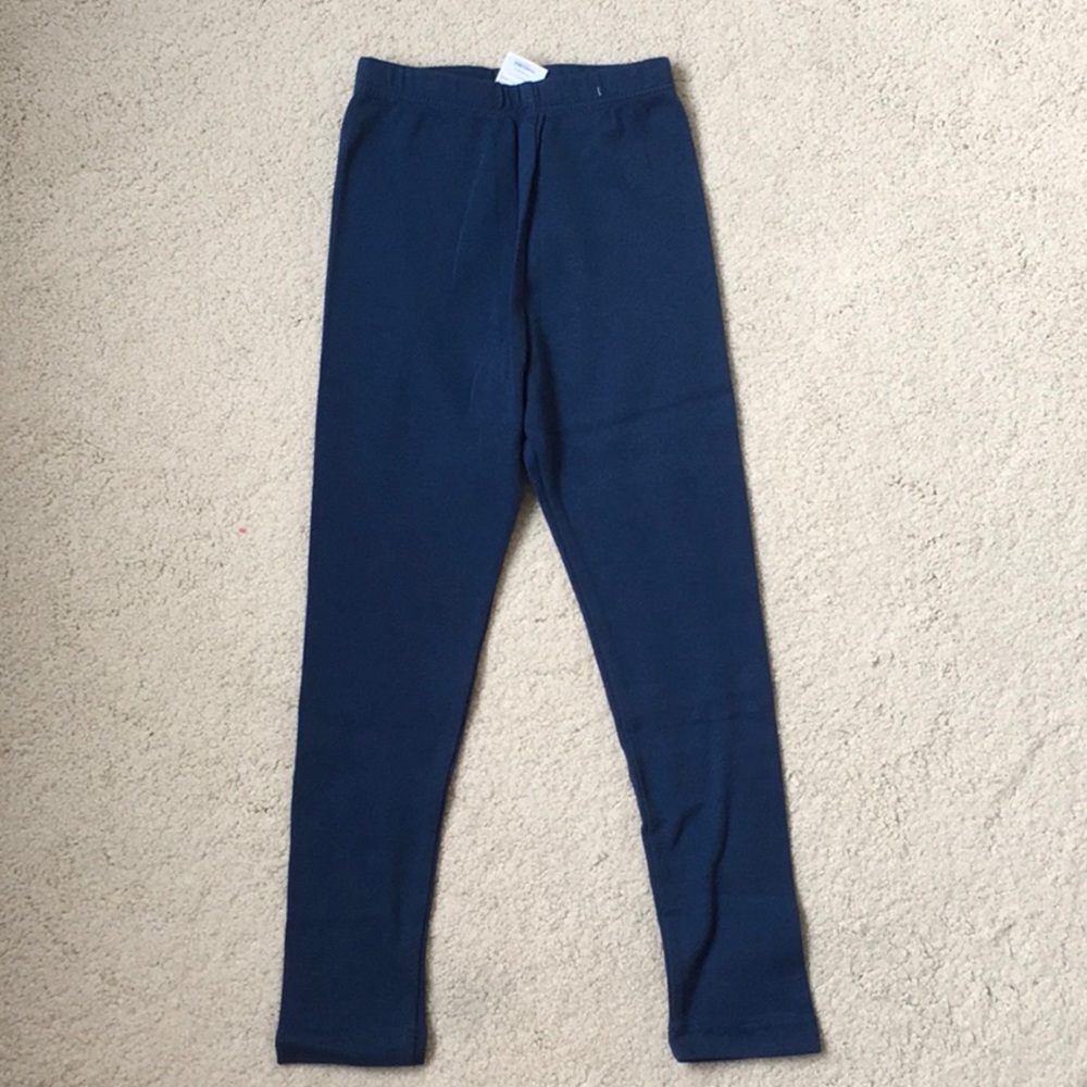 Girls City Threads Navy Leggings NWOT 4T
